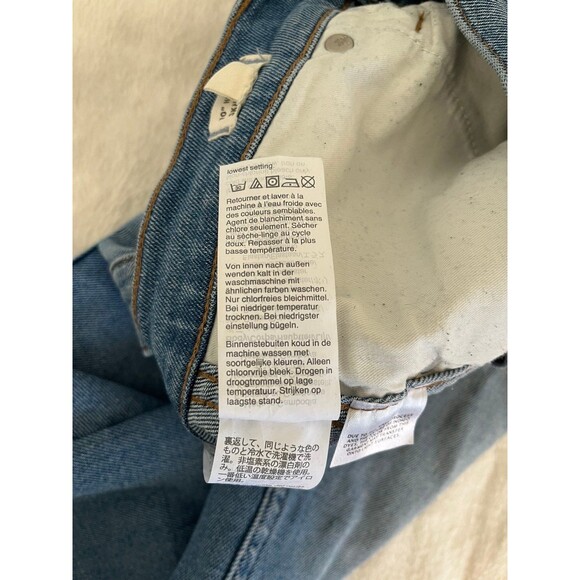 Madewell 10” high rise skinny crop jeans 29 faded and distressed - Picture 8 of 12